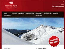 Tablet Screenshot of en.k-alpik.ru